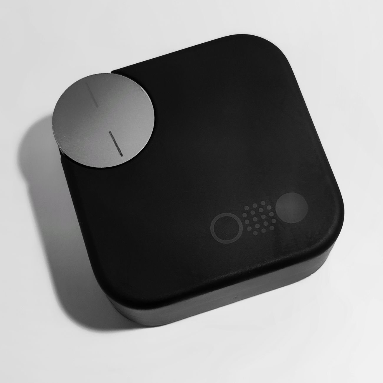 Wireless audio device with sleek black design